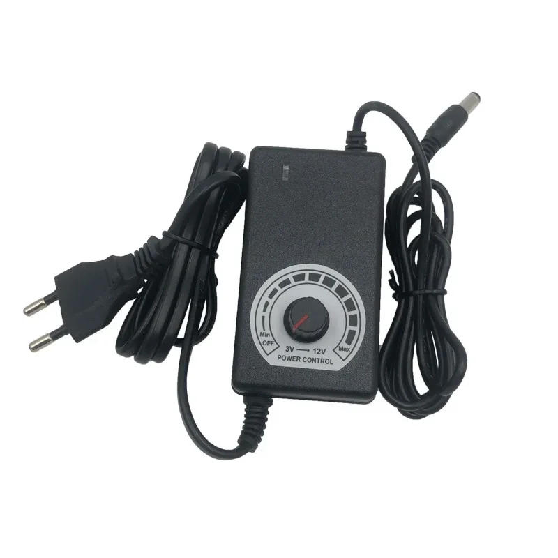 Description Picture 4 of item3-12V2a Adjustable Voltage Power Supply Adjustable Speed Power Supply DC LED Dimming Power Supply Adapter