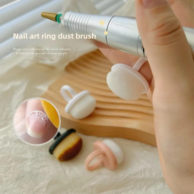Description Picture 2 of itemProfessional Nail Dust Brush Nails Art Brush Remove Gel Polish Powder Cleaning Tool Beauty Makeup Brushes Manicure Accessories