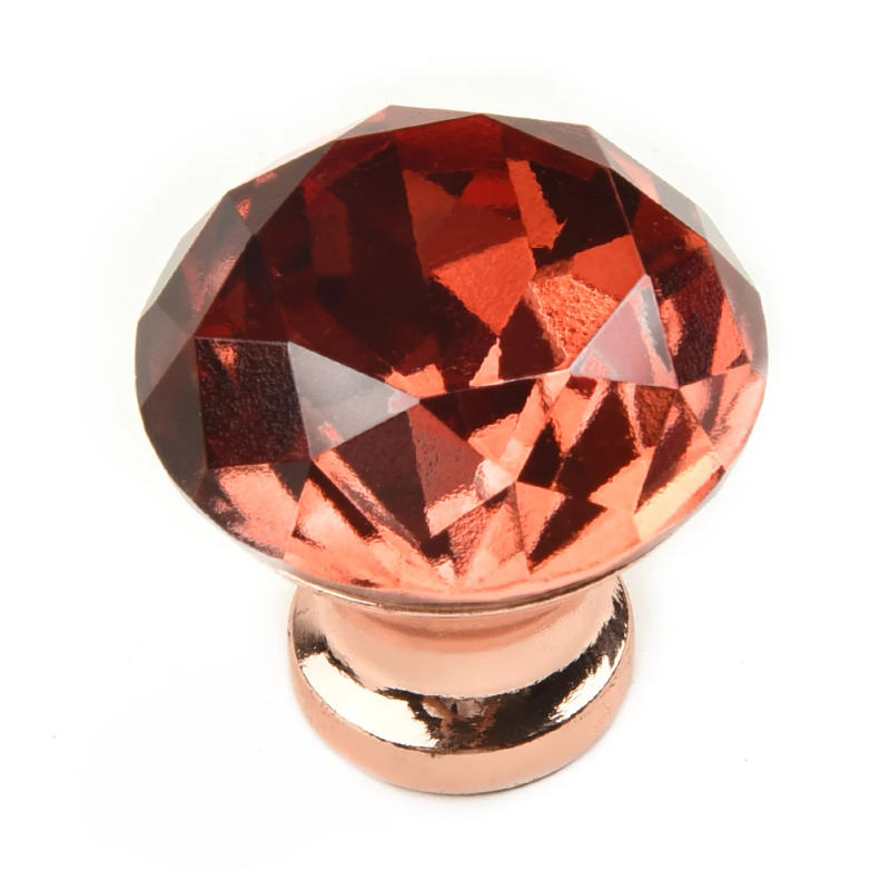 Description Picture 6 of itemPull Door Handle Drawer Home Stylish Rose Gold Rhinestone Cabinet Cupboard Wardrobe Fashion Practical 1pcs New