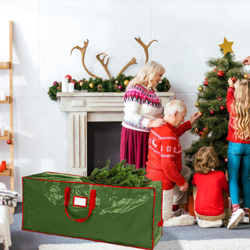 Description Picture 6 of itemChristmas Tree Storage Bags Organizer Waterproof Christmas Tree Storage Bags Insect Resistant Christmas Day Dust-Storage Bags