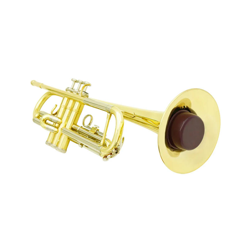 Description Picture 2 of itemMini ABS Trumpet Semi-Closed Mute Damper Muffler Silencer Trumpet Practice Accessories Brass Wind Musical Instrument Accessories