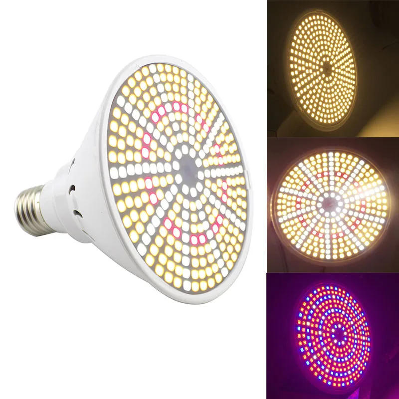Description Picture 2 of itemFull Spectrum 290 LED indoor plant lamp Flower Grow light bulbs E27 veg grow tent red blue Hydro sunlight Phyto Lamp aquarium p1