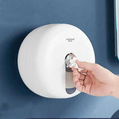 Automatic paper cutting rack hotel bathroom large roll paper box waterproof center bathroom accessories toilet roll holder