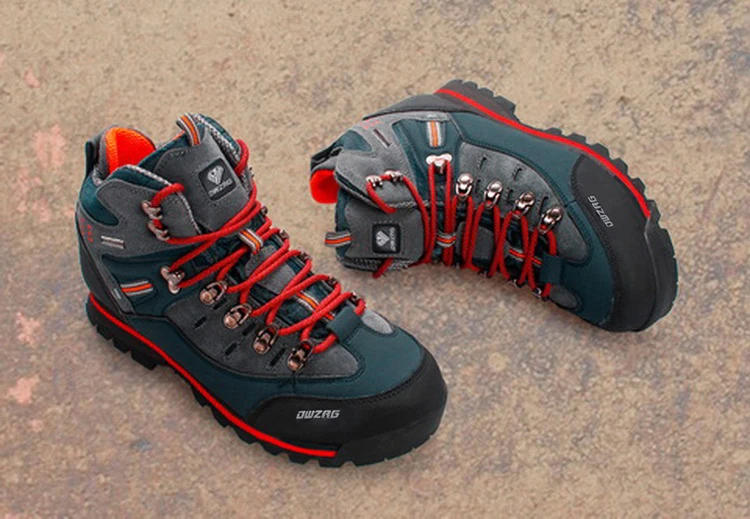 Description Picture 6 of item2025 New Waterproof Hiking Boots Men Shoes Summer Trekking Mountain Shoes Walking Boots Big Men Outdoor Footwear Climbing Winter