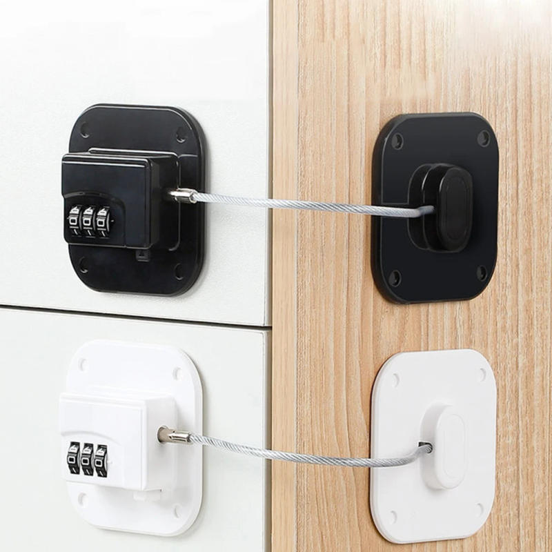 Description Picture 2 of itemCabinet Lock Refrigerator Lock Cabinets Child Safety Lock High Quality Refrigerator Lock Notes Package Contents