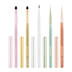 Nail Art Liner Drawing Painting Nail Brush Set Acrylic Powder Carving UV Gel Extension Manicure Pen Tools