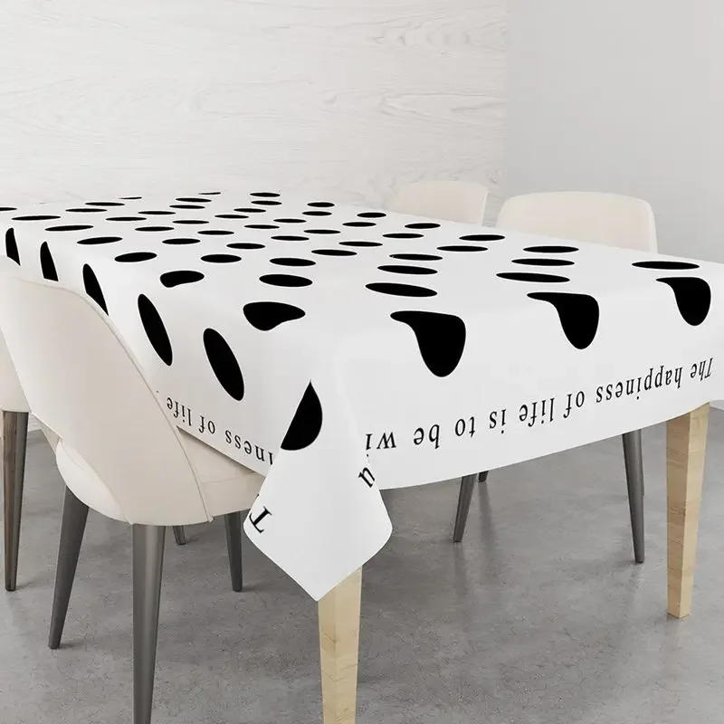 Description Picture 5 of itemtablecloth room living room dining table decoration fabric tablecloth beach towel picnic mat GREY