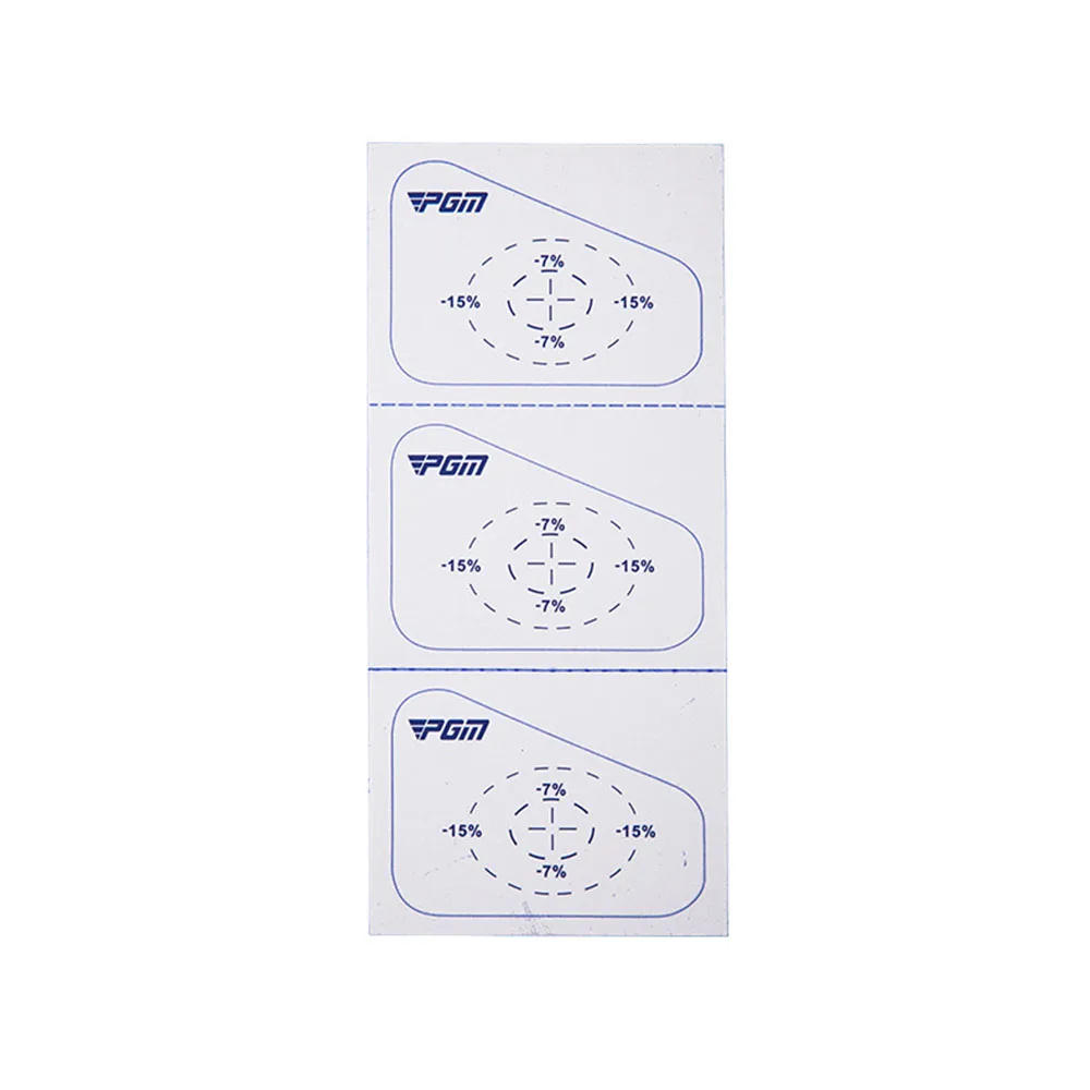 Description Picture 3 of itemGolf Impact Sticker, Golf Club Hit Paper, Golf Ball Stamp,Swing Practice Training Assist Impact Sticker, 6 Club Labels Per Pack