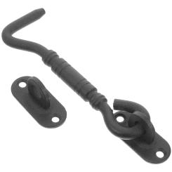 Barn Door Latch Hook Lock Hooks Eye Privacy Stainless Steel Window Frosted 201 with Screws and