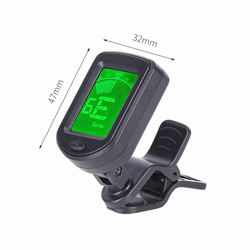 Description Picture 5 of itemBass Ukulele Violin Mandolin Banjo Guitar Tuner For All Instruments Clip on Electronic Tuner LCD Digital