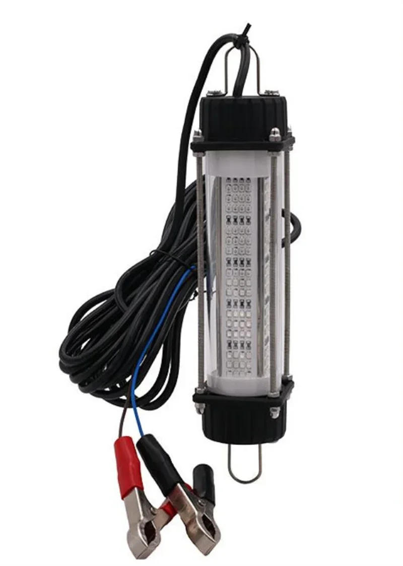 Description Picture 5 of item12V 120W LED Bait Submersible Fishing Waterproof High-Power Fish Underwater White Lure Light Night Fishing Finder