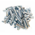 500/400/100PCS Serrated Heavy Wall Anchor Expansion Tube Concrete Dry Wall Studs for Replace Age Plastic Plugs Anchors