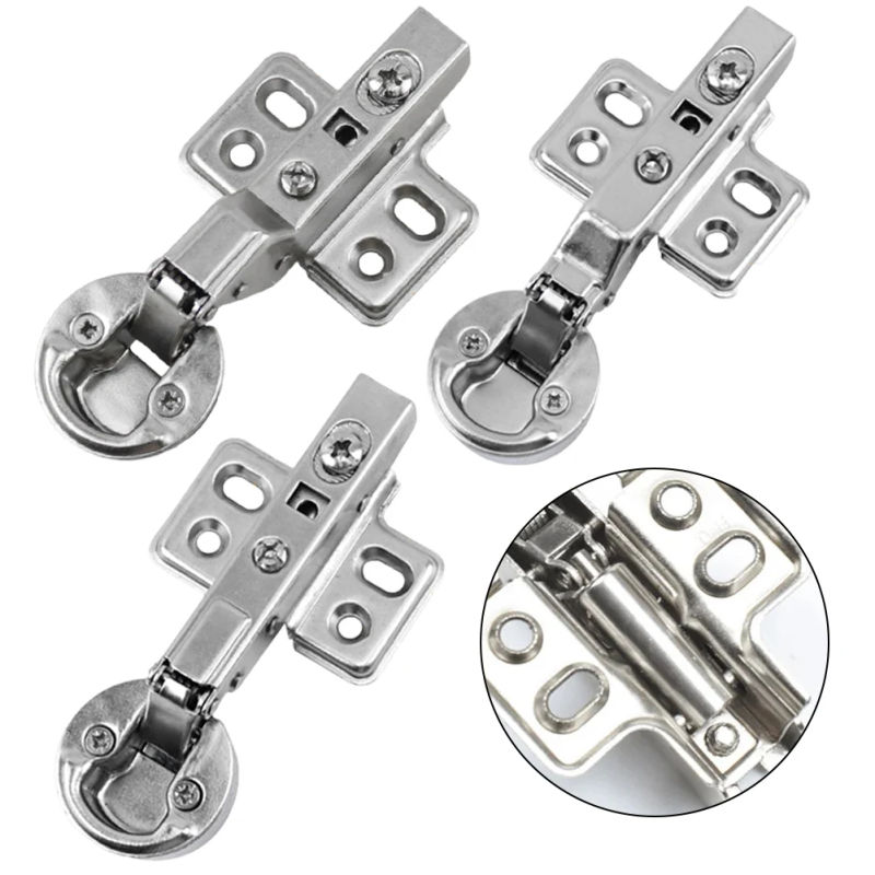 Description Picture 2 of item1pcs Opening 26mm Glass Door Hinge For Cabinet Door Display Wine Cabinet Door Damping Hinge Ordinary Hinge Hardware Accessories