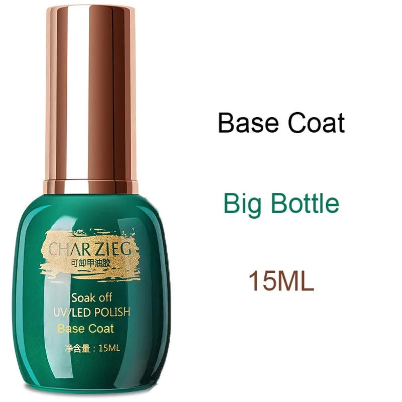 Description Picture 4 of item15ml/Jar No Wipe Top/Base Coat Nail Gel Long Lasting Soak off UV Nail Gel Polish Protector Primer UV Gel Nail Art Top Gel GY45-7
