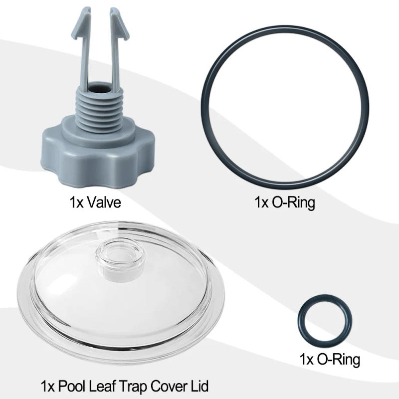 Description Picture 3 of itemSF80110-1 Leaf Trap Cap With O-ring And Valve For Intex 12" Sand Filter Pump Pool Cleaning Equipment Parts Mp