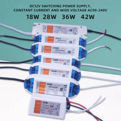 90-240V To DC12V Car Power Buck Module Step Down Converter Wide Voltage Constant Current Voltage Regulator LED Transformer