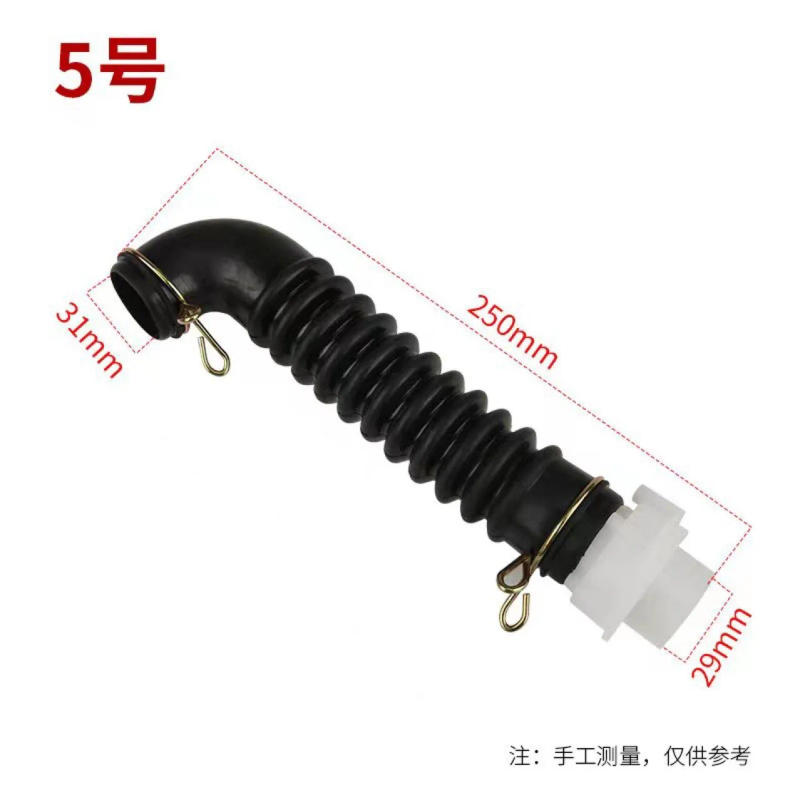 Description Picture 3 of itemLG XQB65Series Washing Machine Inner Drain Pipe Outlet Pipe Black with Extra Lining Rubber Hose Internal Connection Hose