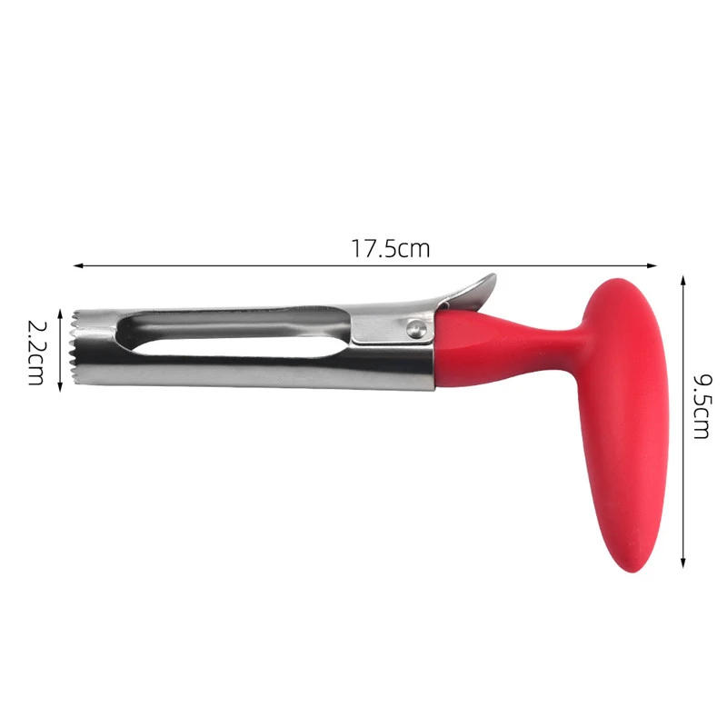 Description Picture 6 of itemStainless Steel Apple Core Removed Corer Fruit Core-Pulling Maker Pear Core Remover Fruit Vegetable Corers Tool Kitchen Gadgets