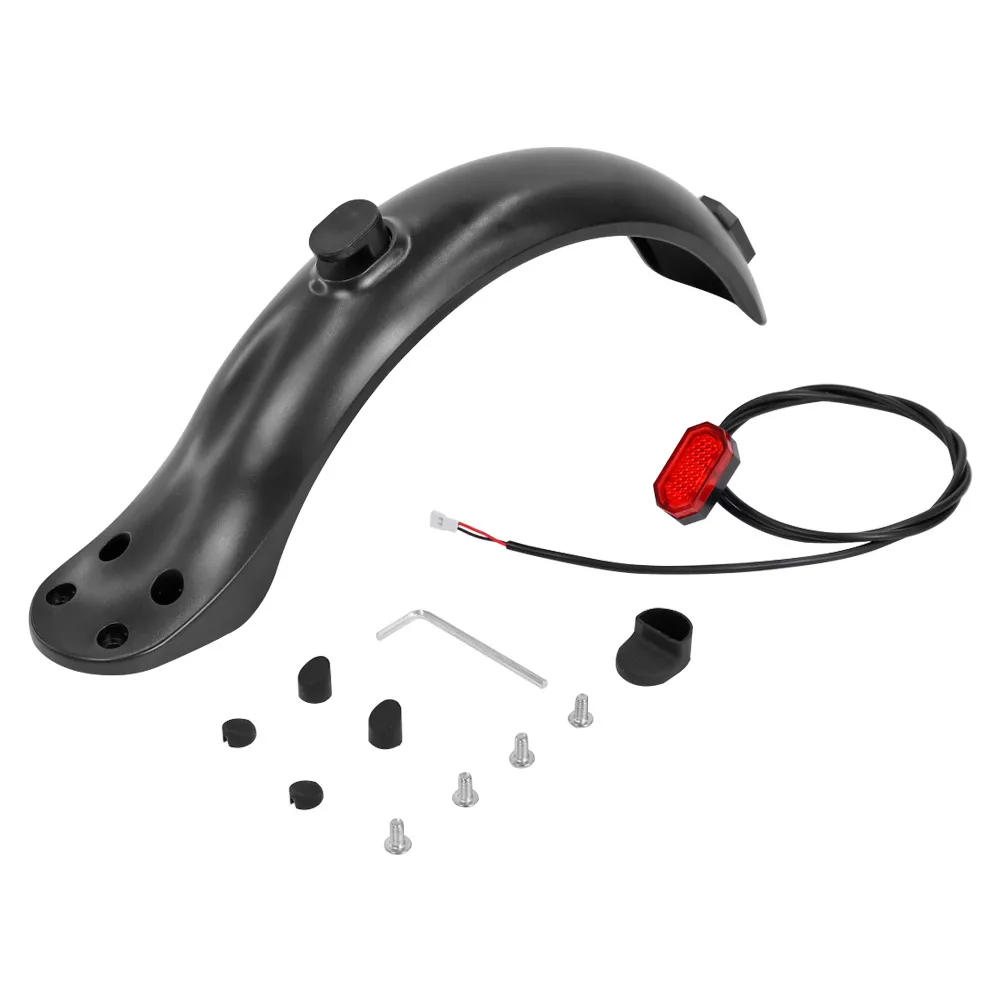 Description Picture 2 of itemRear Mudguard 4 Screw Fender Electric Scooter For Four-hole Screw Rear Fender Tail Light Screw Rubber Cap Sets Accessories Parts