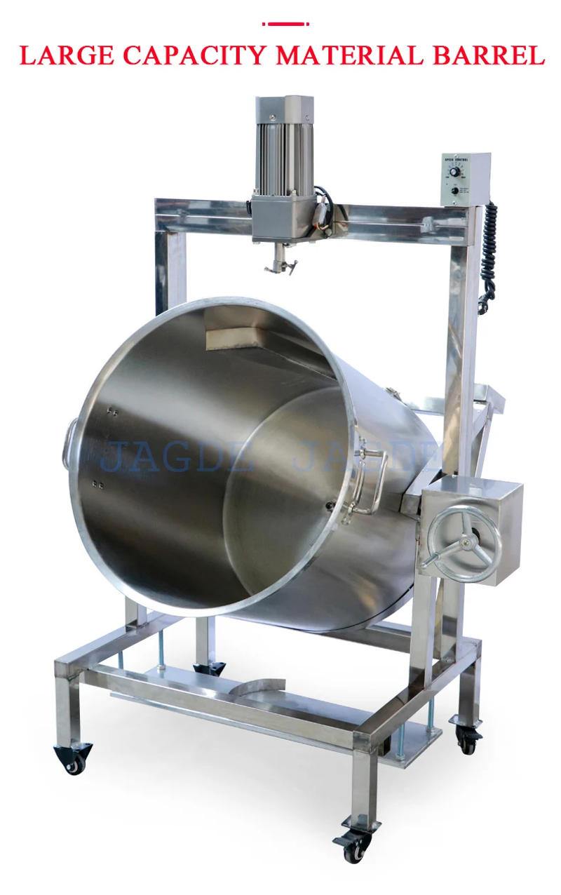 Description Picture 6 of itemAutomatic Industrial Gas Electric Sauce Food Cooking Mixer Machine Cooking Pot