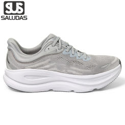 SALUDAS Original Marathon Running Shoes Men and Women Outdoor Thick-Soled Casual Jogging Shoes Cushioned Stretch Tennis Sneakers