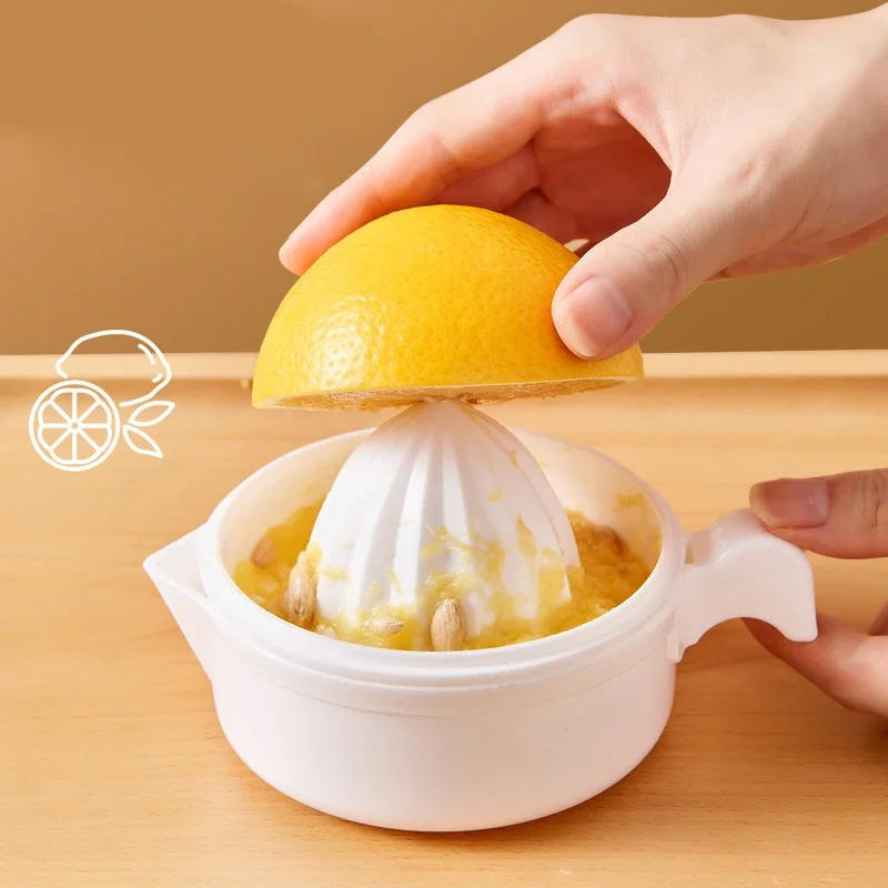 Description Picture 5 of itemPlastic Orange Lemon Citrus Manual Squeezer Fruit Juicer Press Machine Mini Blender Portable Juice Extractor Kitchen Accessories