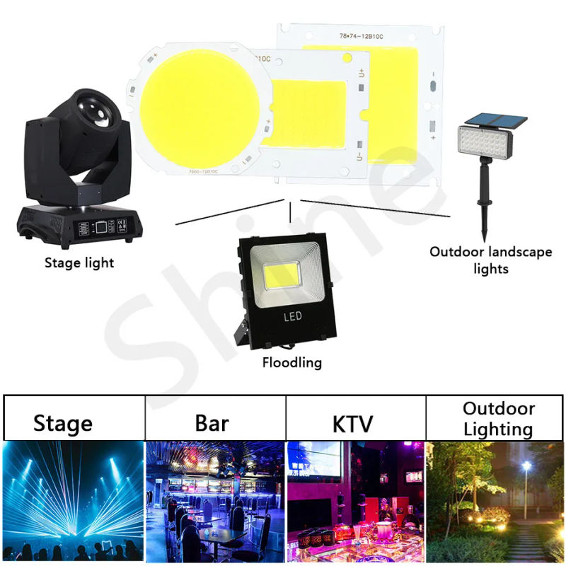 Description Picture 5 of itemHigh Power COB LED Stage Light Chip 50W Diode DC 30-32V LED Module DIY for Disco Lamp Spotlight Projector Floodlight Accessories