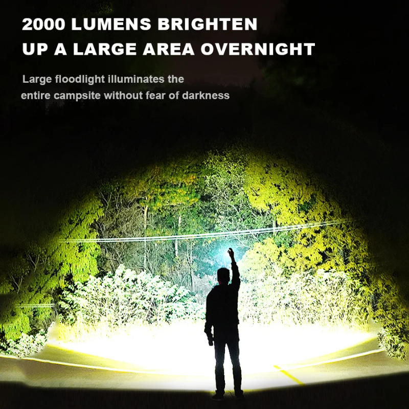 Description Picture 6 of item6000mAh Strong Light Portable Lantern Rechargeable Multifunctional Strong Magnetic Emergency Work Light Outdoor Camping Light