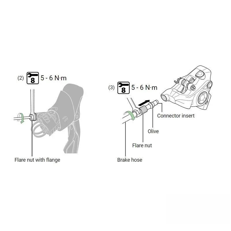 Description Picture 4 of itemBike Disc Brake Cable Wrench Bicycle Hydraulic Brakes Bolt Tool 8mm For Shimano For Sram Bicycle Repair Tools Wrenches Tool