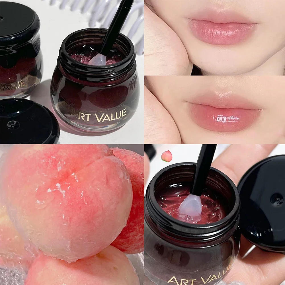 Description Picture 2 of itemMoisturizing Lip Balm Set Long-lasting Moisturizing 3 Colors Natural Plant Base Moisturizing Crack Lip Care Jelly Plump lips