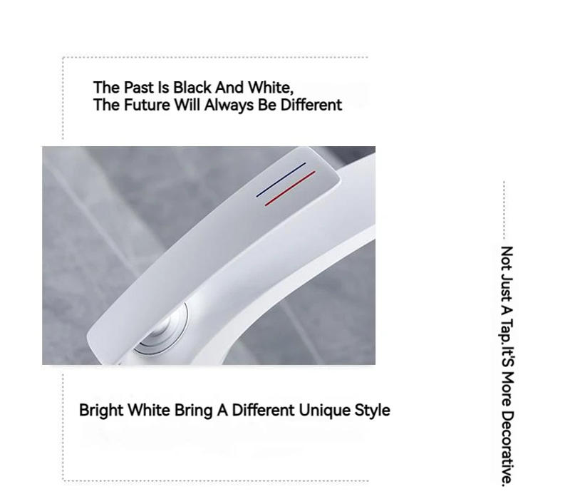 Description Picture 3 of itemGun Gray Luxurious Designs Basin Faucets Bathroom Modern Advanced Sink Cold & Hot Mixing Washbasin Faucets  Accessories for Bath