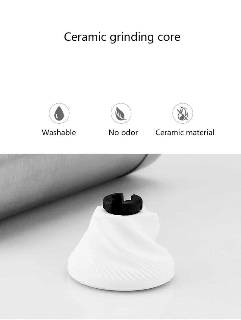 Description Picture 4 of itemStainless Home Portable Manual Coffee Grinder Hand Coffee Mill with Ceramic Burrs Adjustable Settings Portable Hand Crank Tools