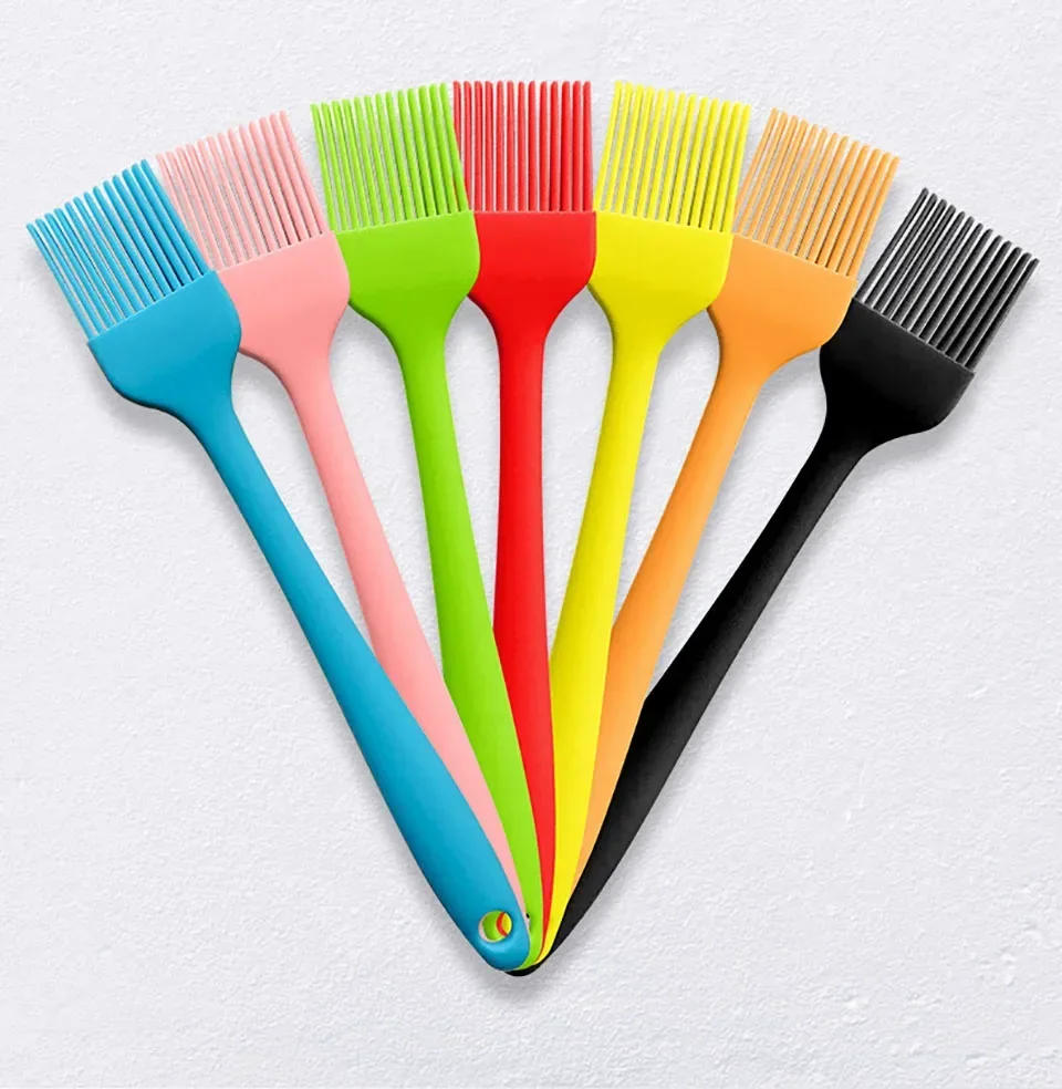 Description Picture 6 of item1PC Silicone BBQ Oil Brush Basting Brush DIY Cake Bread Butter Baking Brushes BBQ Tools Kitchen Cooking Barbecue Accessories