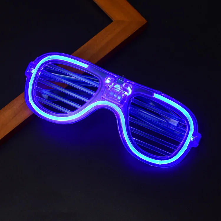 Description Picture 5 of itemLed Glasses Neon Party Flashing Glasses Luminous Light Glasses Bar Party Concert Props Fluorescent Glow Photo Props Supplies