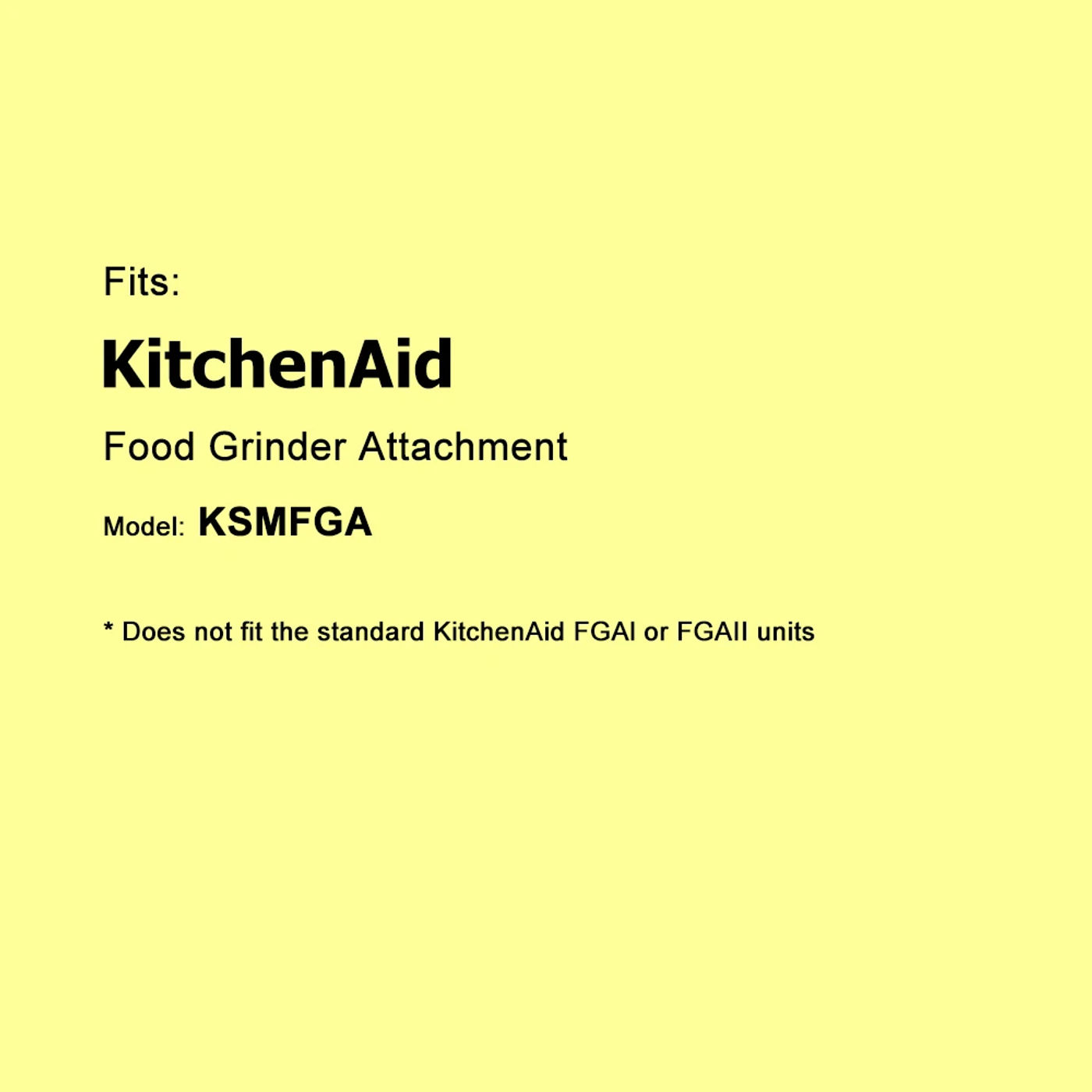 Description Picture 4 of item1x Food Chopper Knife #5 Mixer Blade Replacement for KitchenAid Food Grinder Attachment KSMFGA Kitchen Appliance Spare Parts
