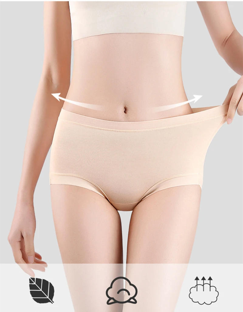 Description Picture 4 of itemPanties for Women Soft ModaL Shorts Female Underpants Fashion Woman Underwear Cozy Safety Short Pants Breathable Culotte Femme