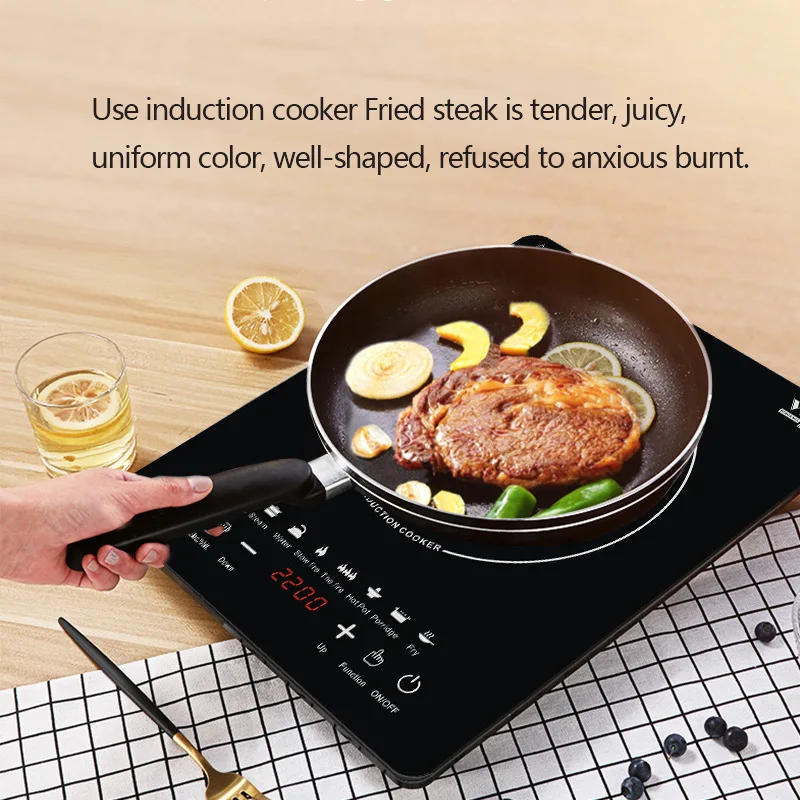 Description Picture 5 of item110V Induction Cooktop Small Multifunction Cooking Hotpot Home Hot Plate Kitchen Appliances Fogão De Indução Cocina Electrica