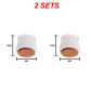 white 8pcs