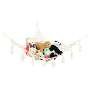 Animal Hammock Animals With Light Pet Net For Animals Corner Hanging Stuffed Animal Storage Holder Net For Kids Room