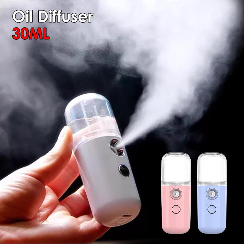 Description Picture 2 of itemCar Air Humidifier Mini Nano Facial Sprayer USB Nebulizer Purifier Aromatherapy Essential Oil Diffuser Face Water Replenishment