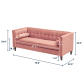 78Inch Pink Sofa
