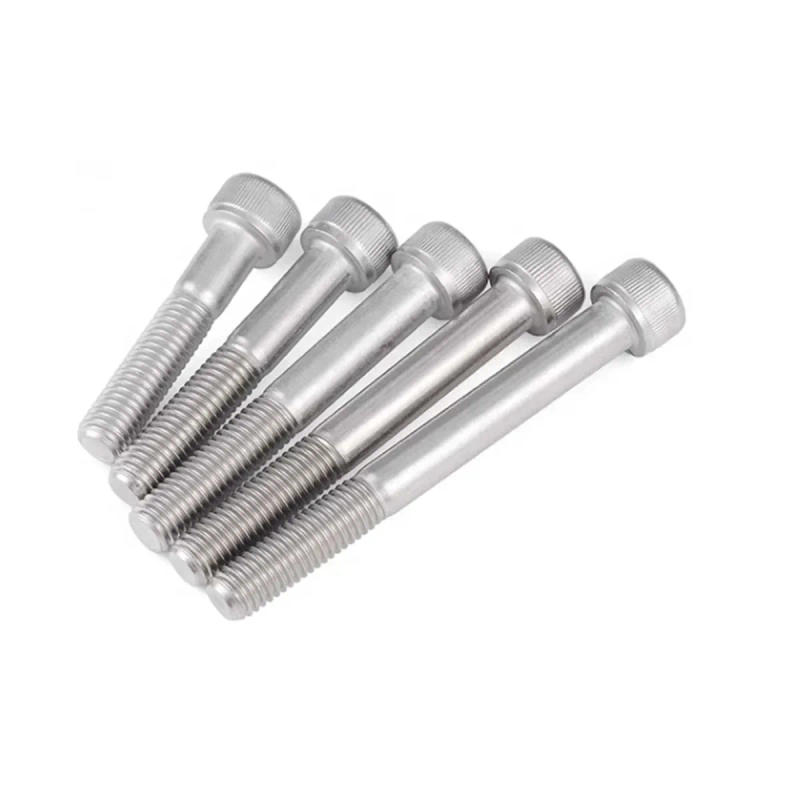 Description Picture 4 of itemHalf Tooth 304 Stainless Steel Hex Screw With Extended Cup Head Cylindrical Head Bolt M4M5M6M8M10M12