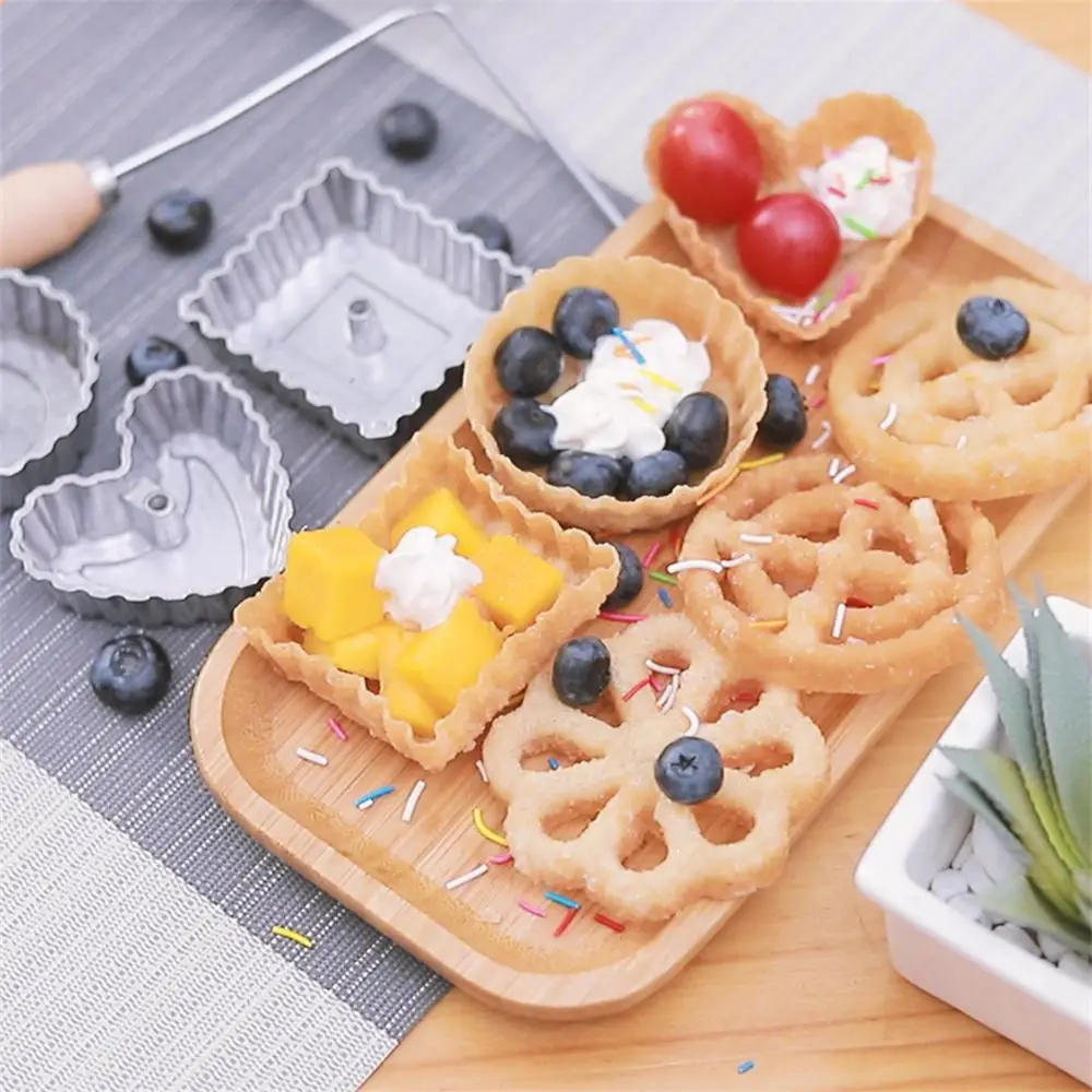 Description Picture 2 of itemAluminum Swedish Rosette Iron Maker Waffle Timbale Molds Funnel Cake Ring Maker Cookie Bake Mold Bunuelos Mold Kitchen Tools