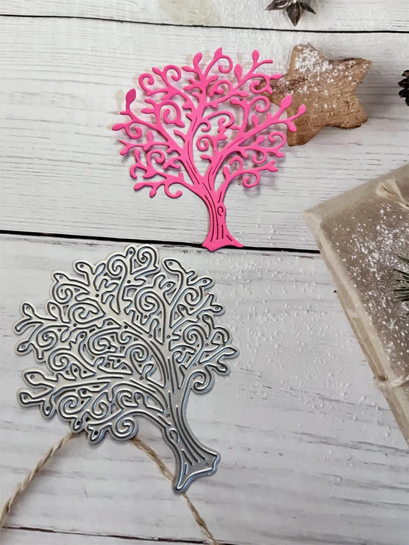 Description Picture 2 of itemTree Metal DIY Embossing Moulds Father's Day Stencil Cutting Dies for Album Paper Card Making Scrapbooking Durable