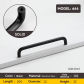 Al alloy-Black-204mm