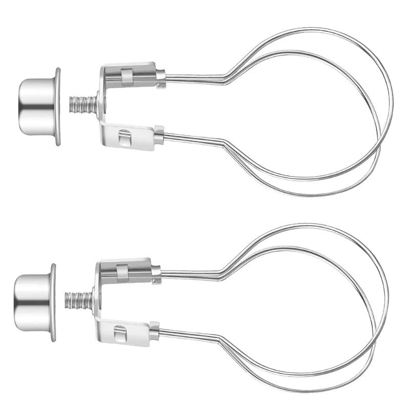 Description Picture 4 of item2Pcs Lamp Shade Light Bulb Clip Adapter Lamp Shade Holder Clip on Lampshade Adapter Bulb Spring Clip Easy to Install Dropship