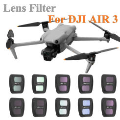 Filter Sets for DJI AIR 3 Drone Specific Camera Lens Aluminium Alloy MCUV CPL ND8/16/32/64/256/1000 NDPL Night Star Accessories
