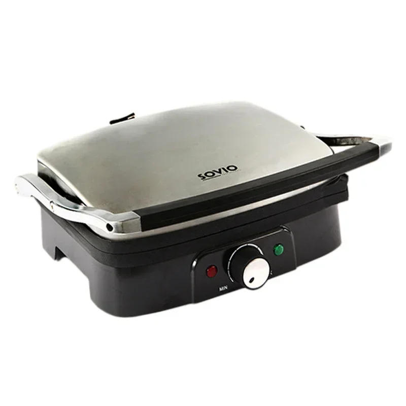 Description Picture 4 of itemBarbecue Machine Sandwich Breakfast Machine Hamburger Toasted Bread Steak Non-smoke Non-stick Double-sided Heating Easy To Clean