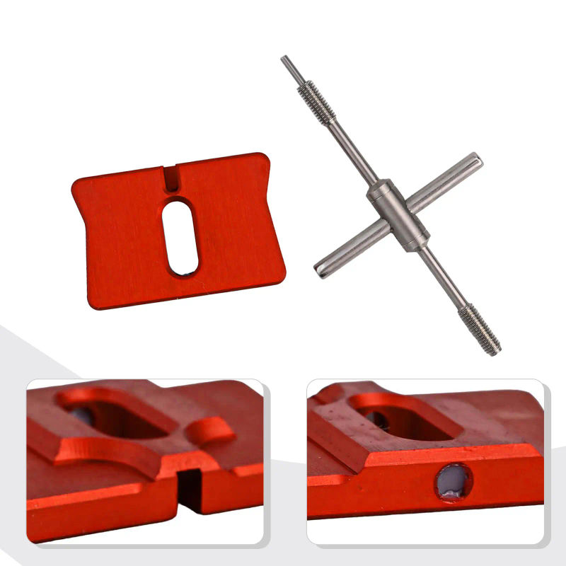 Description Picture 3 of itemPin Remover Tool Metal Fishing Reel Bearing Pin Remover Lightweight Portable Baitcasting Maintenance Fishing Modification Tools