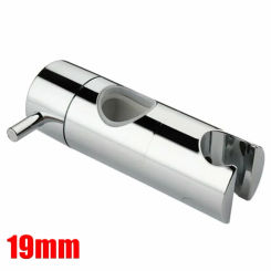 Adjustable ABS Shower Head Holder Riser Bathroom Rail Bracket Slider Bathroom Accessories Shower Mounting Brackets 19-25mm
